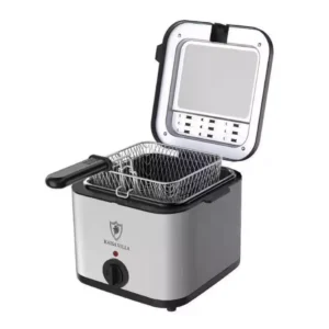 2.5l deep fat fryer chip electric non stick pan & safe basket handle with window